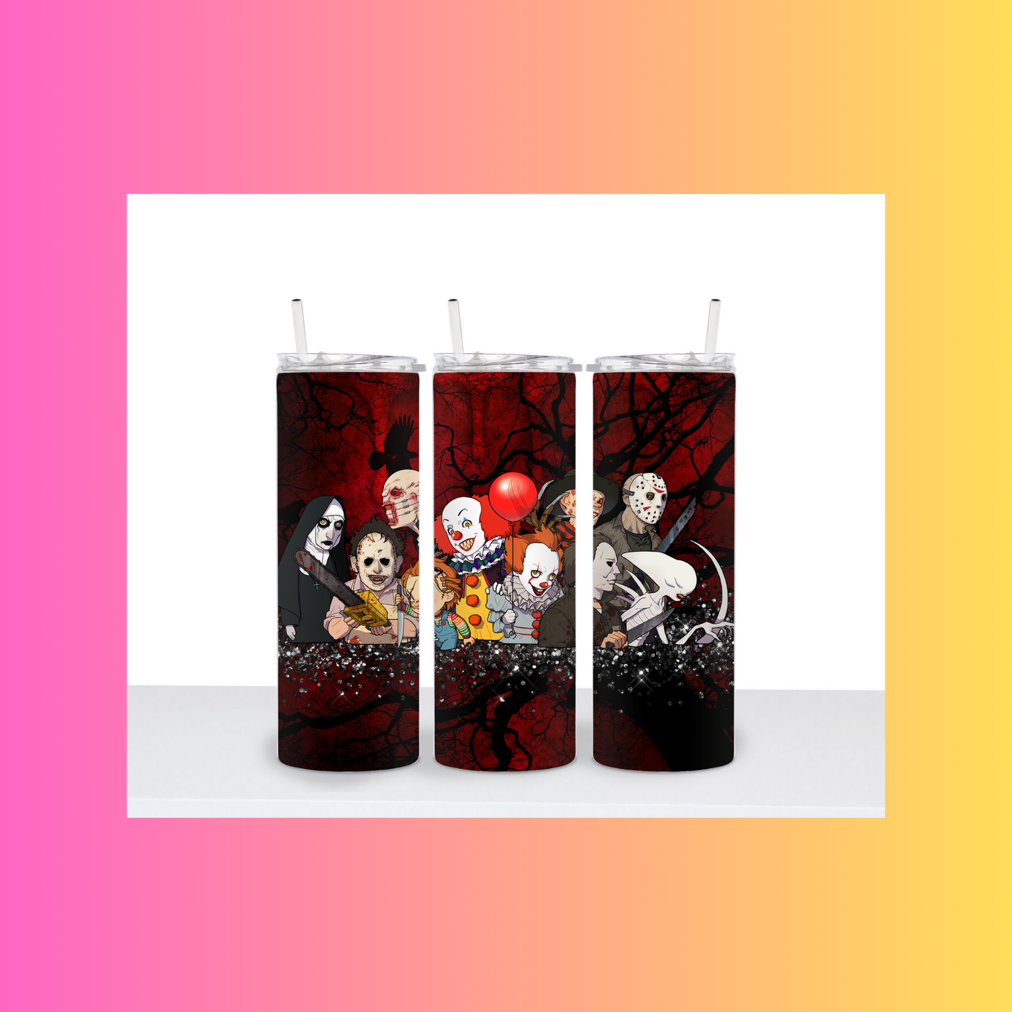 👻 Horror Inspired Tumbler Collection 👻