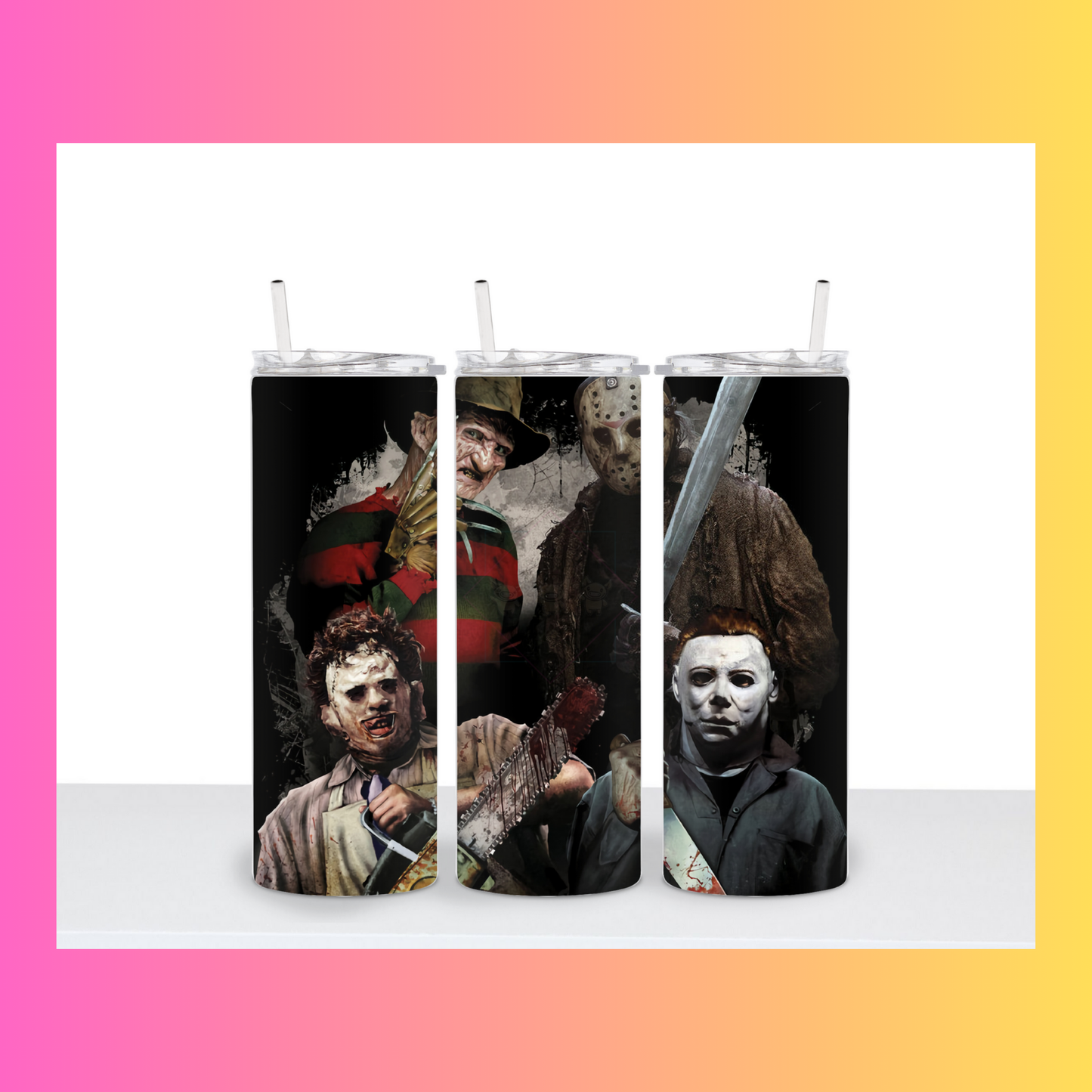 👻 Horror Inspired Tumbler Collection 👻