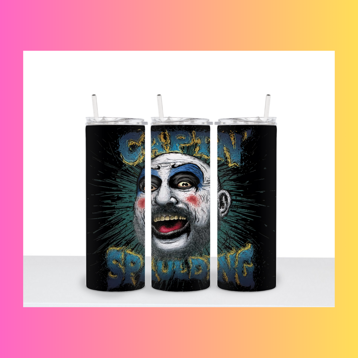 👻 Horror Inspired Tumbler Collection 👻