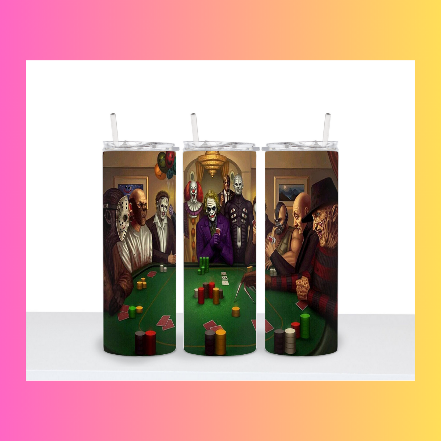 👻 Horror Inspired Tumbler Collection 👻