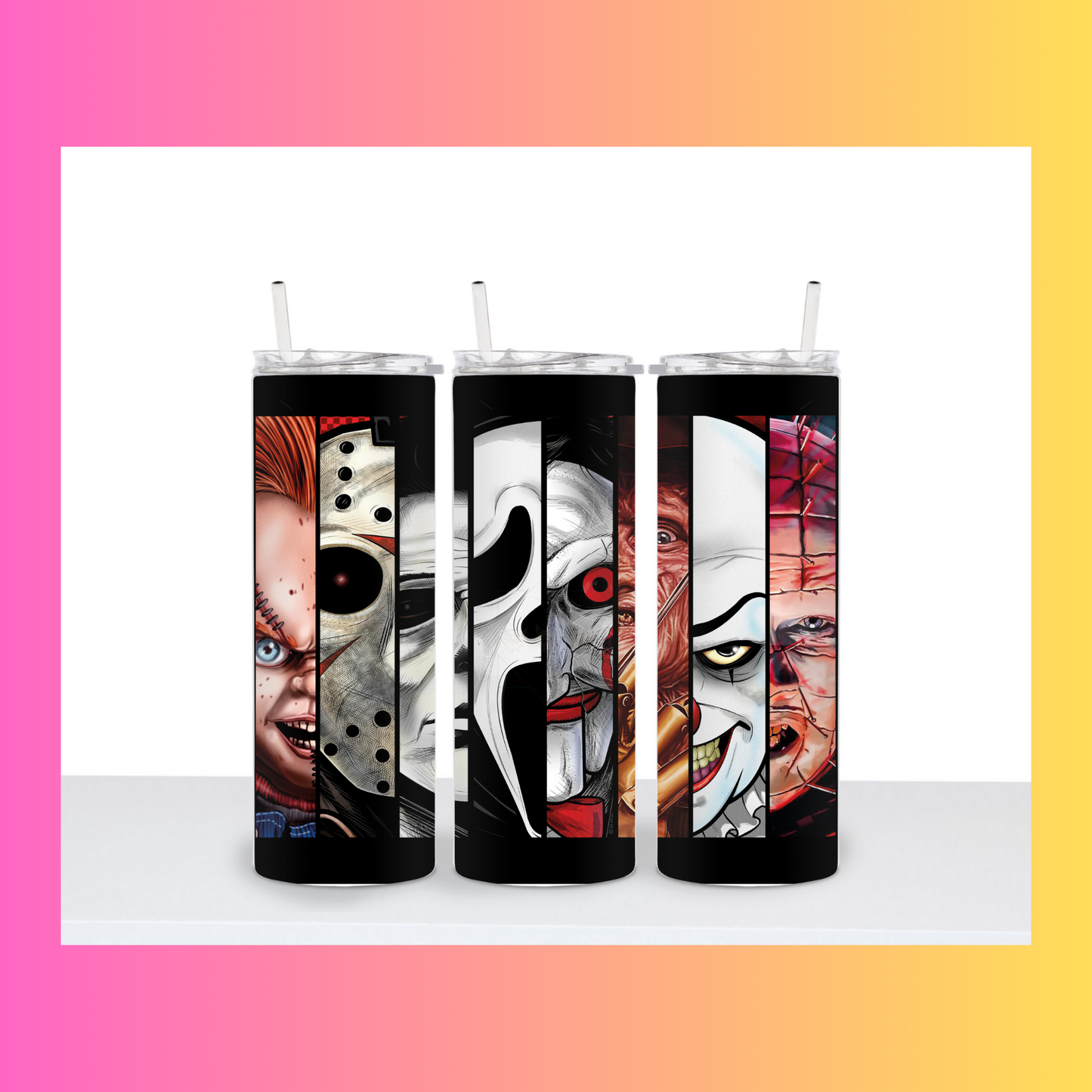 👻 Horror Inspired Tumbler Collection 👻