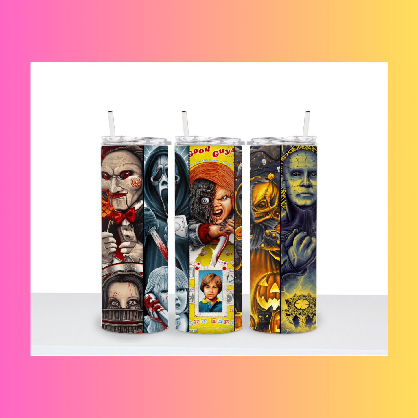👻 Horror Inspired Tumbler Collection 👻