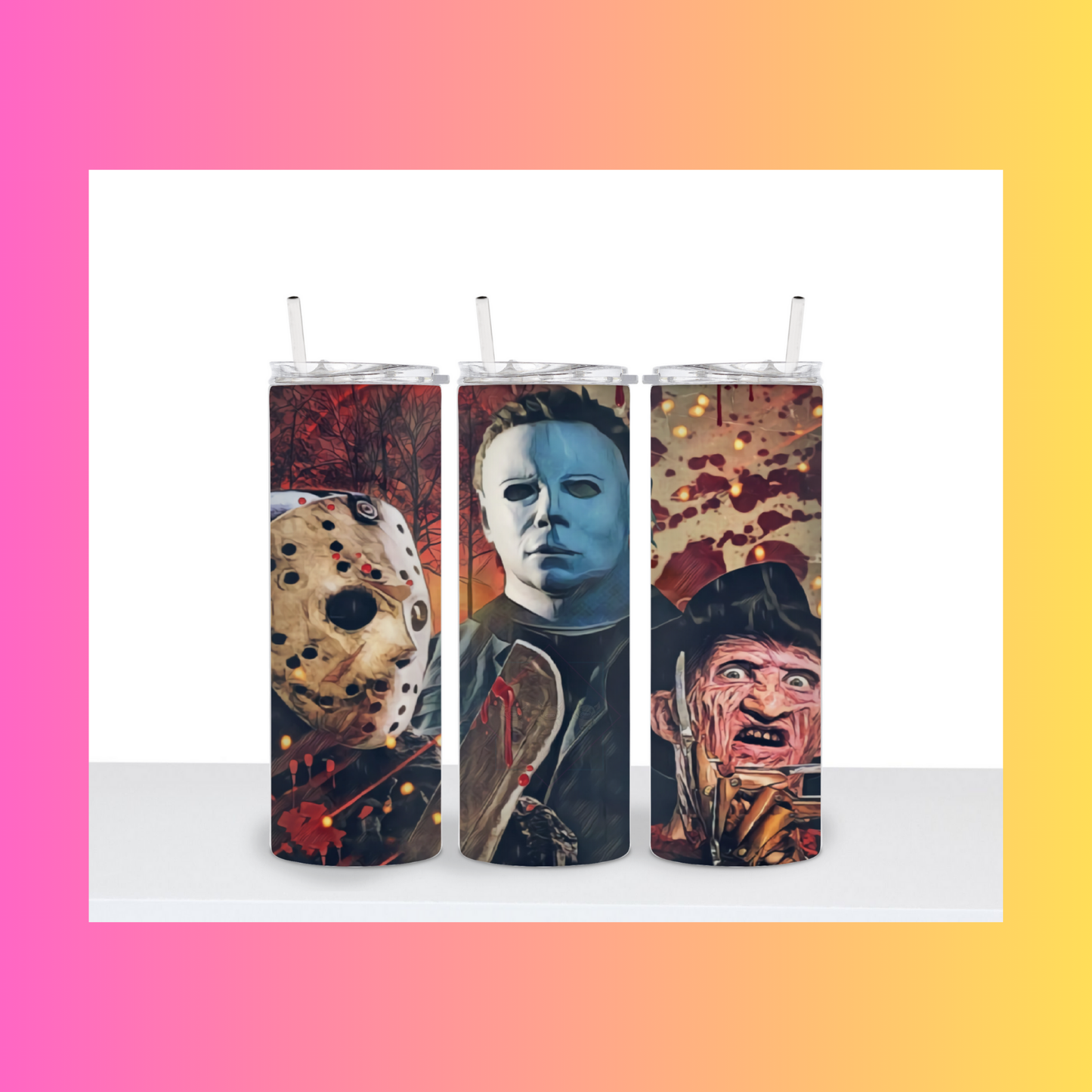 👻 Horror Inspired Tumbler Collection 👻