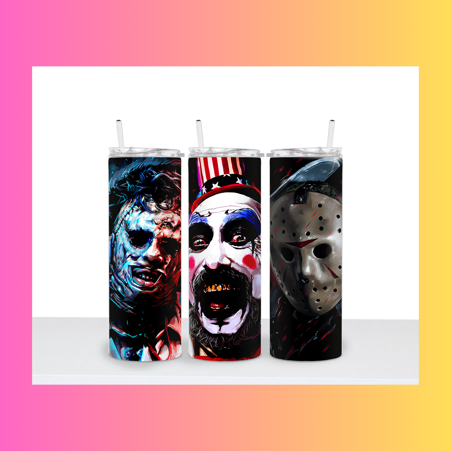 👻 Horror Inspired Tumbler Collection 👻