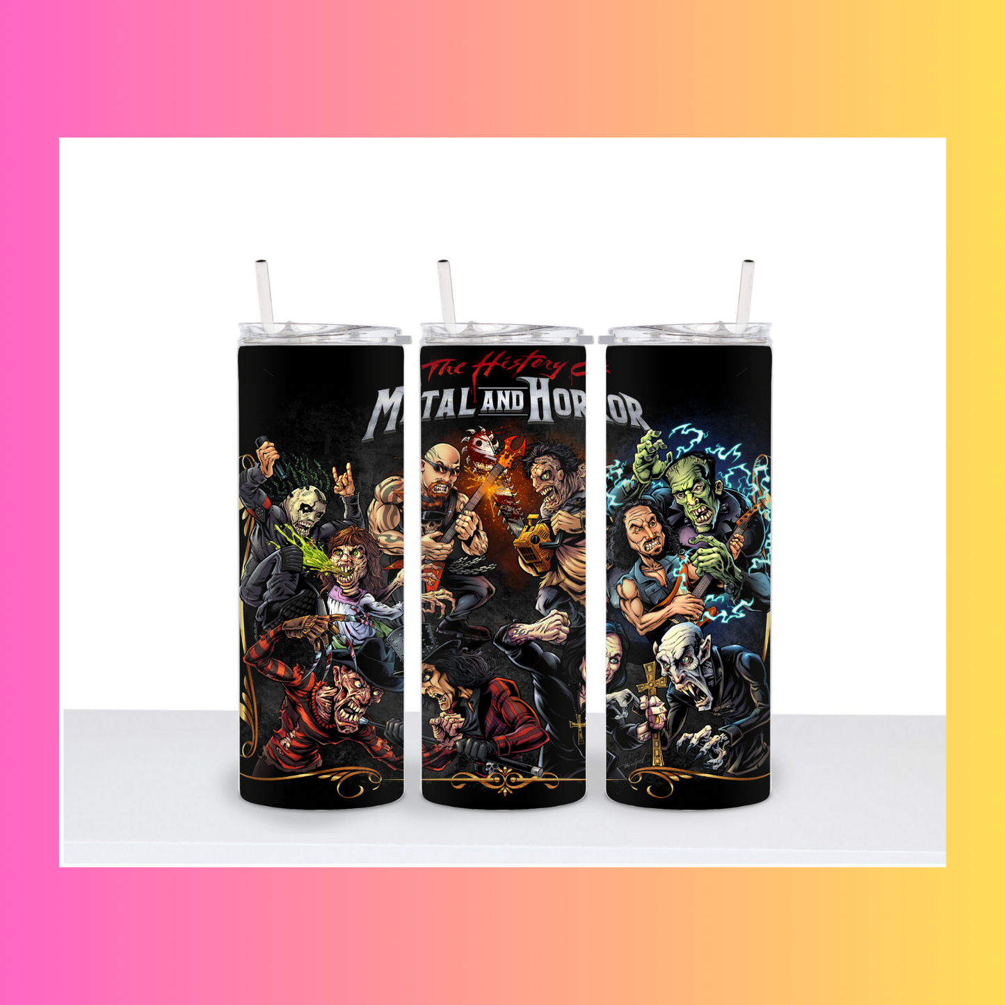 👻 Horror Inspired Tumbler Collection 👻