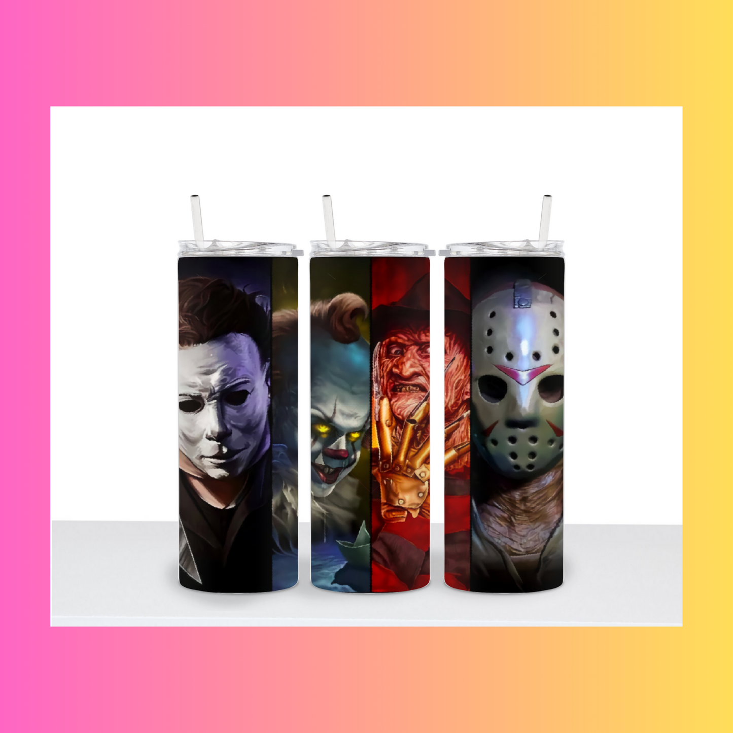 👻 Horror Inspired Tumbler Collection 👻