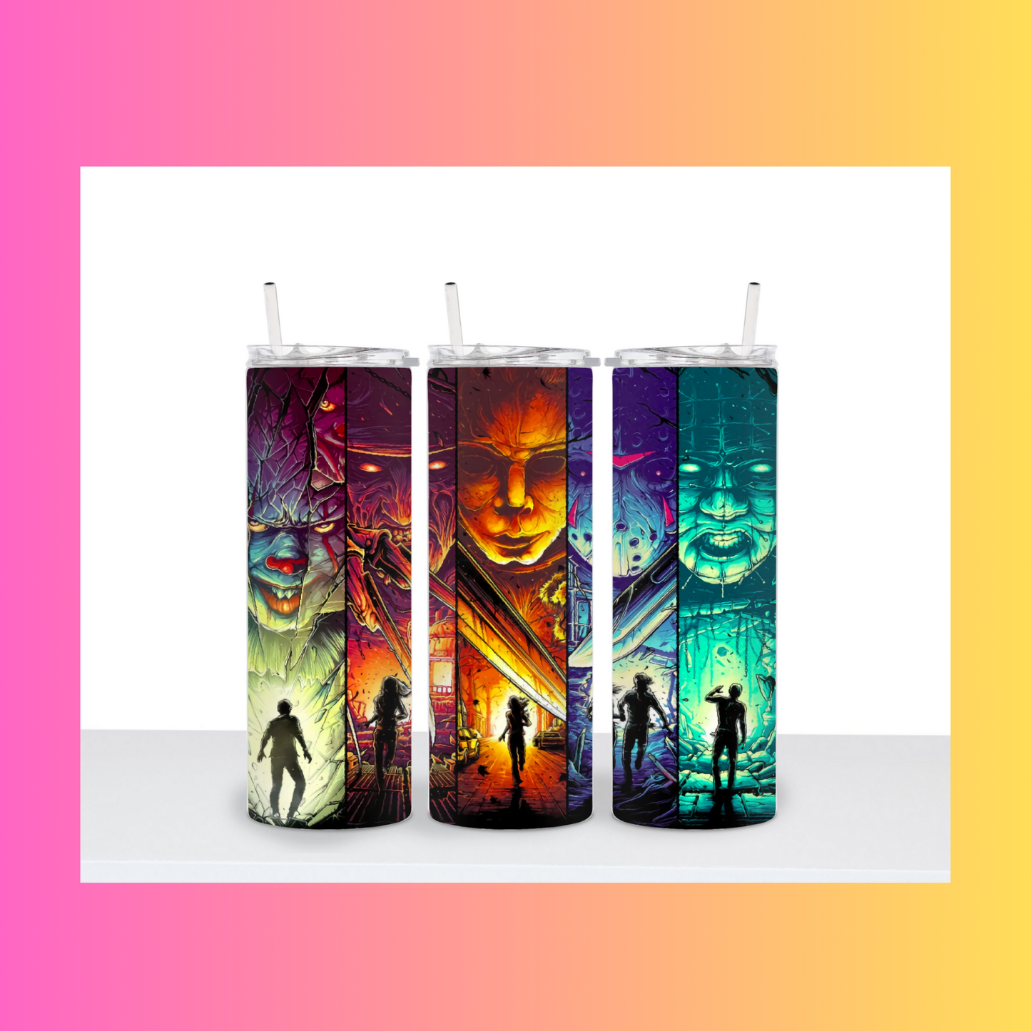 👻 Horror Inspired Tumbler Collection 👻