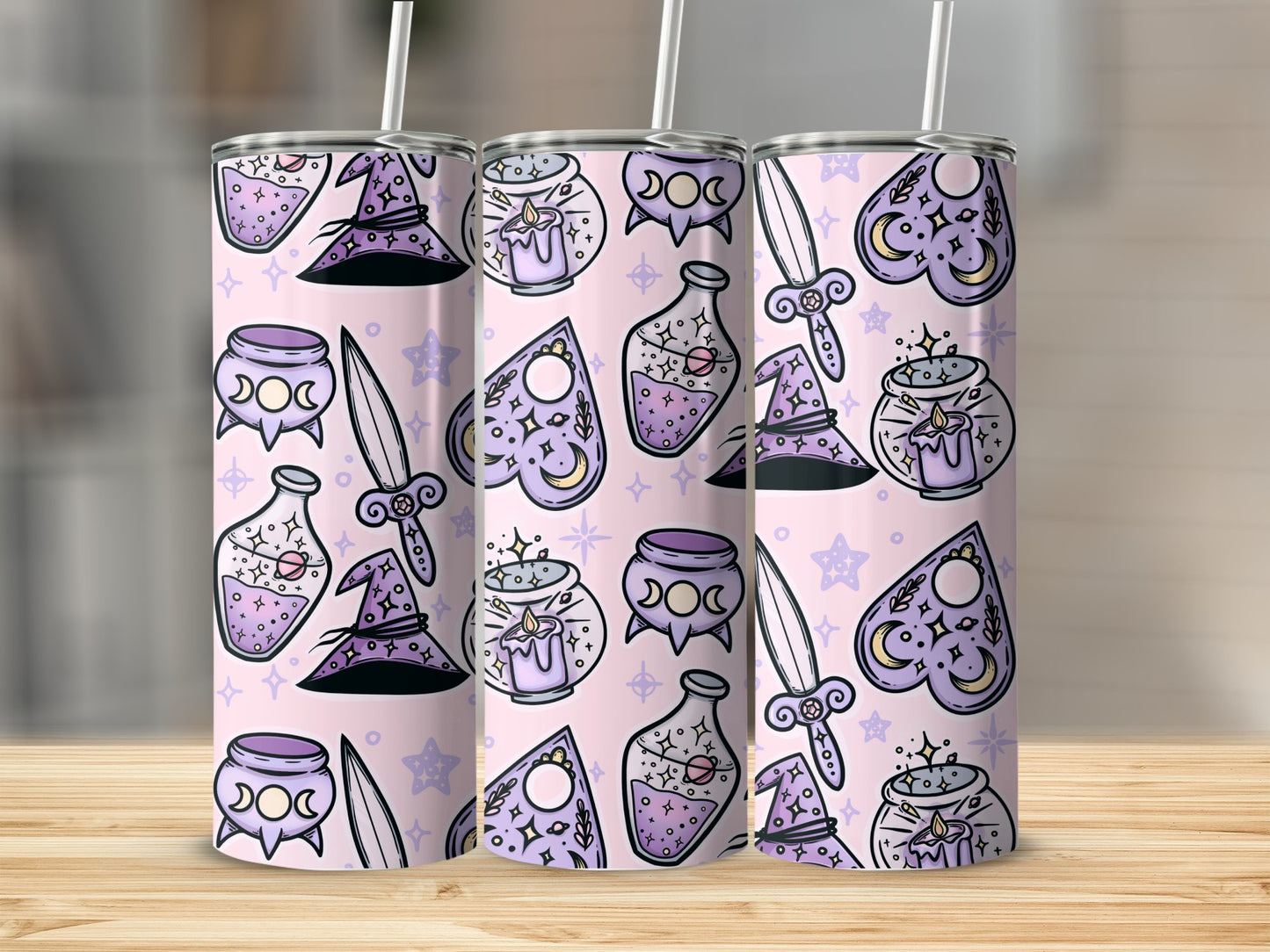 🔮 Witchy Occult Tumbler Collection 🔮
