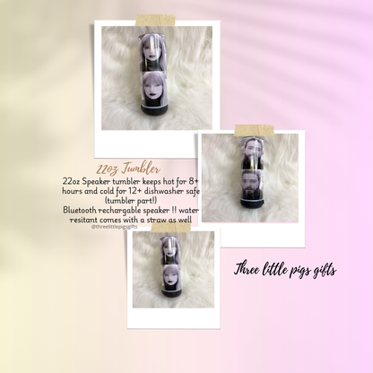 Taylor inspired Speaker Tumblers